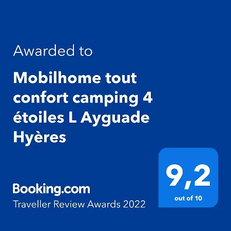 Mobilhome Tout Confort Camping 4 Etoiles L Ayguade * Hyeres